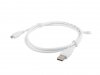 Lanberg Kabel USB 2.0 micro AM-MBM5P 1M biały